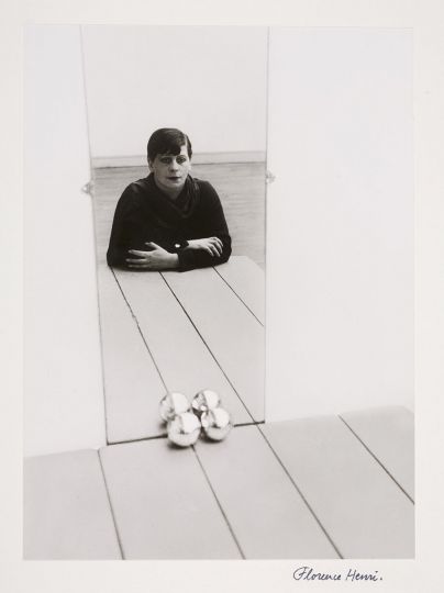 Autoportrait, 1928 © Florence Henri -Courtesy Galerie Le Minotaure