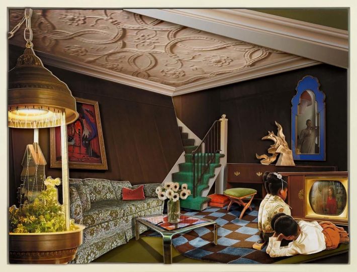 A Different World, 2025 (framed) © Ron Norsworthy - Courtesy Edwynn Houk Gallery