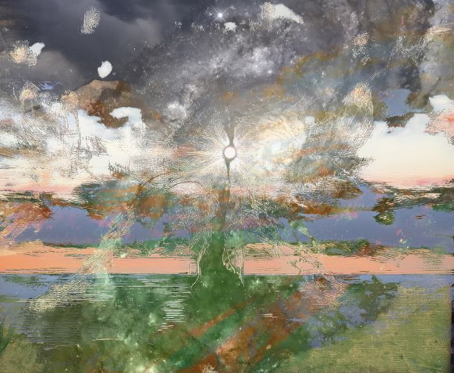 Cezanne Meets Hubble © Clayton Campbell