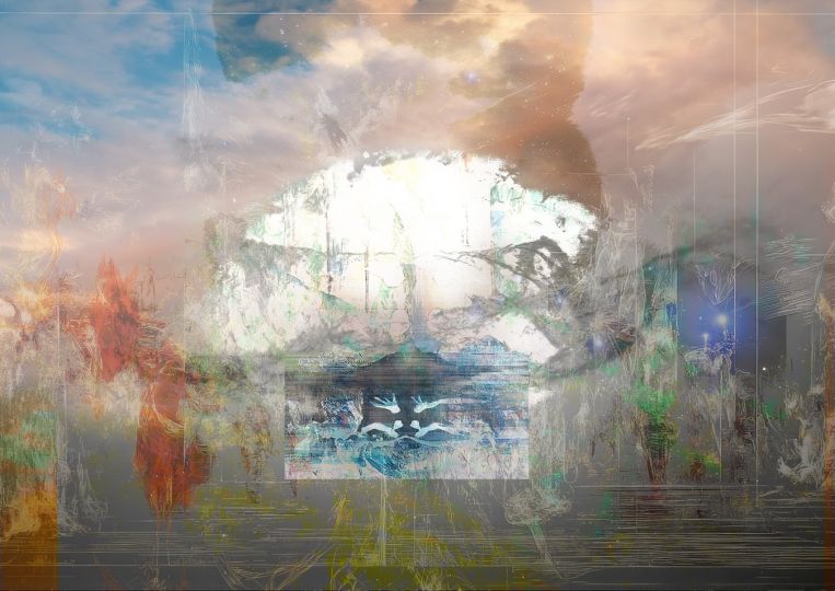 Cezanne Meets Hubble © Clayton Campbell