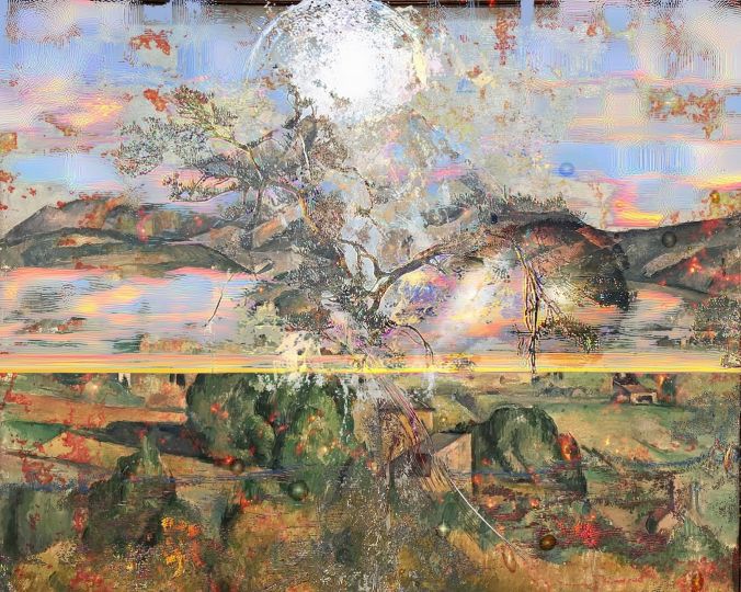 Cezanne Meets Hubble © Clayton Campbell