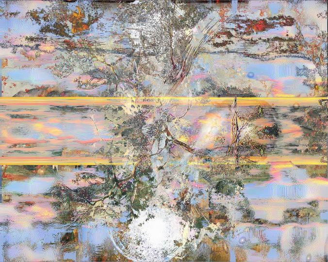 Cezanne Meets Hubble © Clayton Campbell