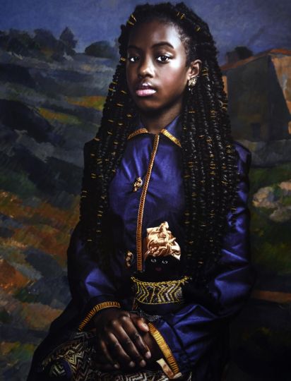 Tawny Chatmon - The Restoration - Unstitching the Past Becoming the Future © Tawny Chatmon - Courtesy of the arist and National Museum of Women in the Arts (NMWA)