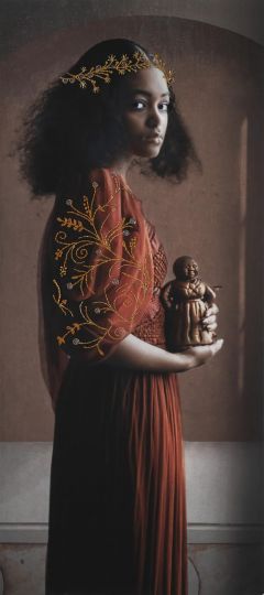 Tawny Chatmon - The Restoration - We Hold Her Sacred © Tawny Chatmon - Courtesy of the arist and National Museum of Women in the Arts (NMWA)
