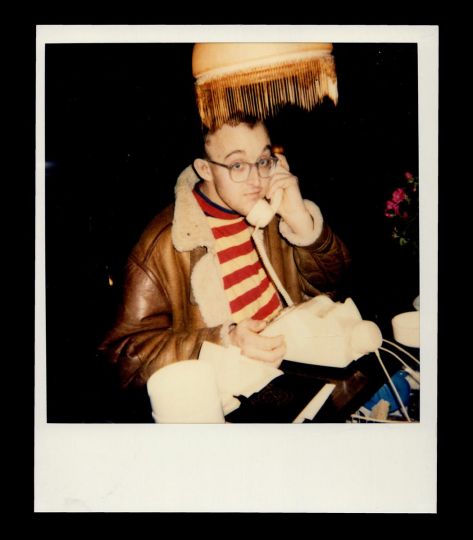 Keith Haring © Tai “Davé” Cheung - A Night At Davé - Courtesy IDEA Books