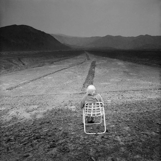 Javier Silva Meinel, María Reiche y las líneas de Nazca, 1993 © Javier Silva Meinel / Galerie Younique