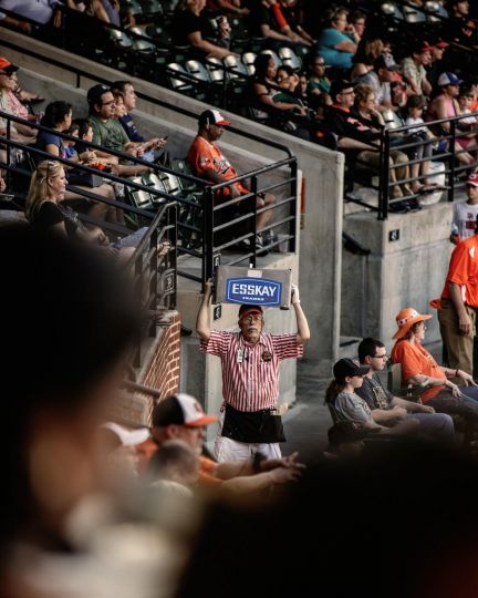 Al Higgins, Hot Dogs! Camden Yards, Baltimore, The James Beard Foundation Photography Award category © Al Higgins / World Food Photography Awards sponsored by Tenderstem© Bimi© Brocolini, 2026