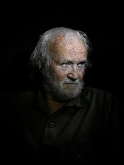 FRANCE. Paris. Magnum photographer Josef KOUDELKA. 2015. © Antoine d’Agata/Magnum Photos