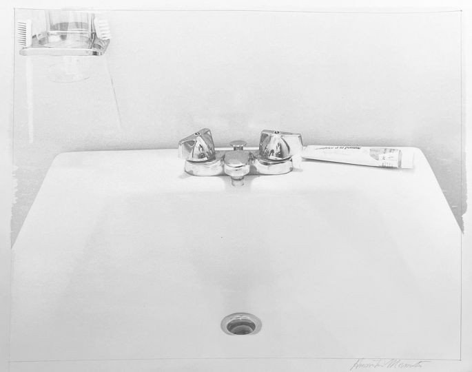 Untitled (Sink), c.1990 © Hiromitsu Morimoto - Courtesy JHB Gallery, New York